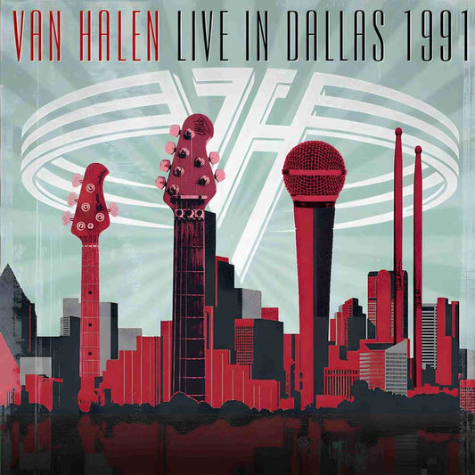 VAN HALEN - LIVE IN DALLAS 1991 Vinyl LP