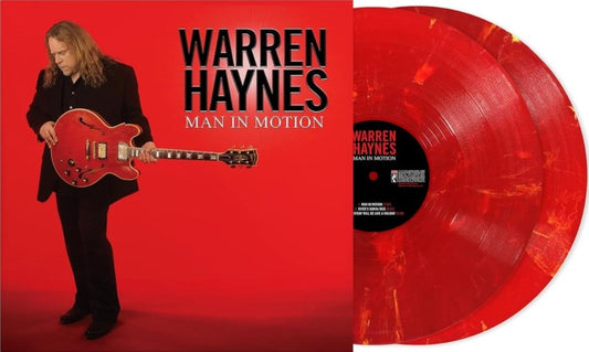 Warren Haynes - MAN IN MOTION Red Vinyl LP