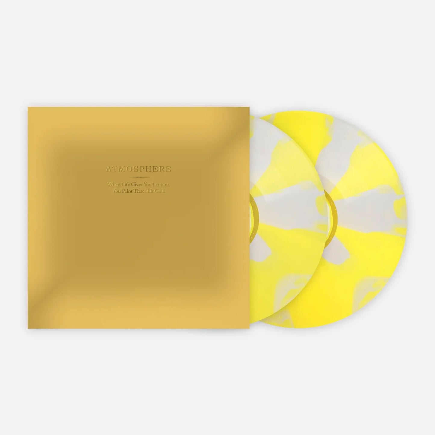 Atmosphere -  WHEN LIFE GIVES YOU LEMONS, YOU PAINT THAT SHIT GOLD VMP VERSION Vinyl LP